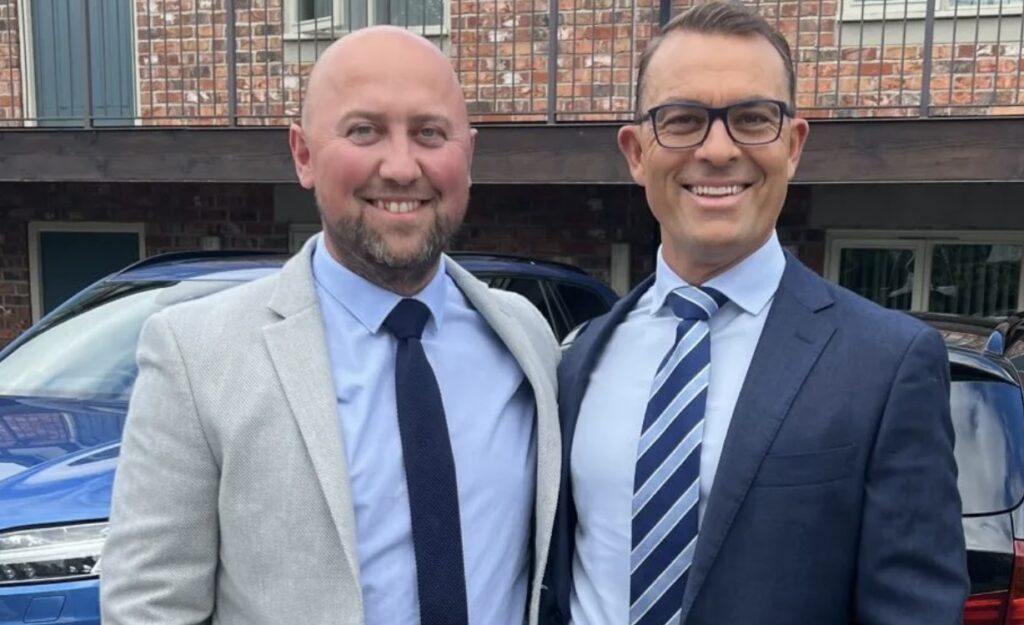 Paul Lloyd and Mark Hewlett of Soul Padel, Lancashire