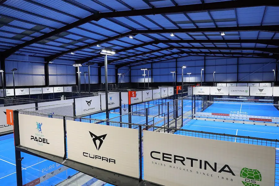 Padel courts on the rise manchester 2025