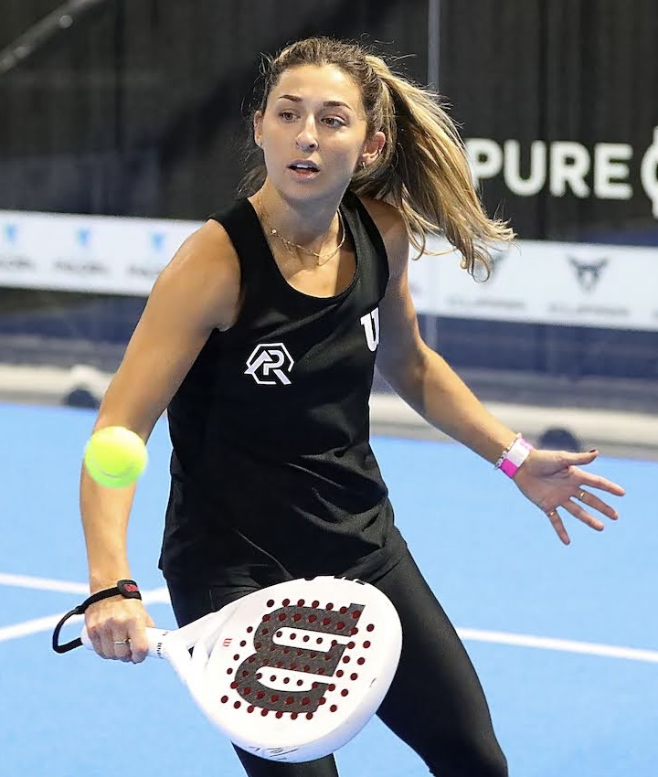 GB padel player Eloise Tait