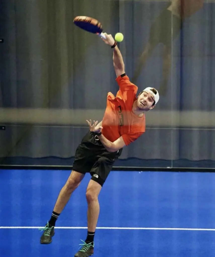 Padel player Rafa Vega