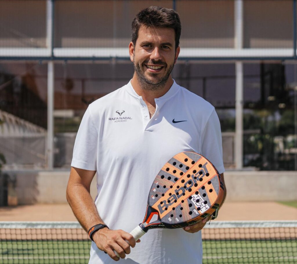 Guillem Vives, Rafa Nadal Academy padel coaching clinics in London