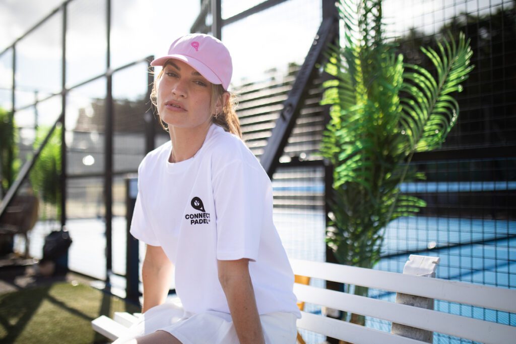 Lily James revealed as investor in new padel company Connect Padel UK