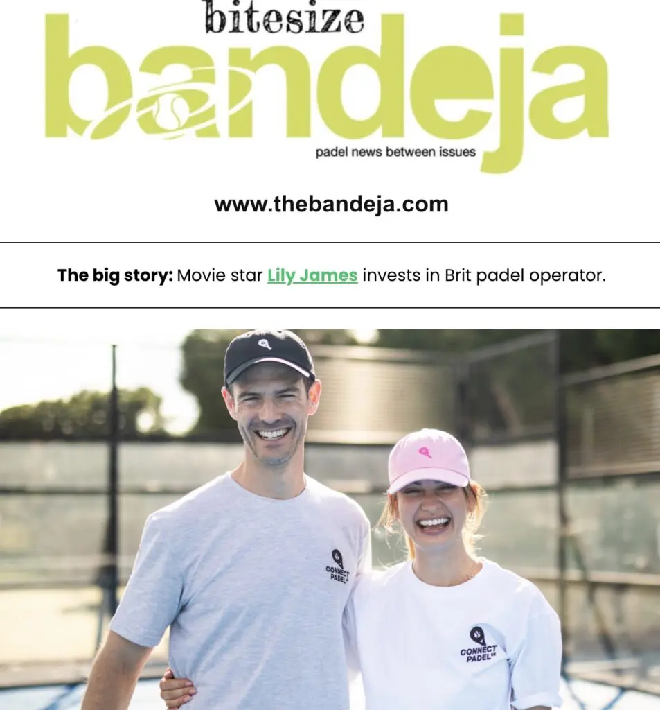 The Bandeja padel newsletter