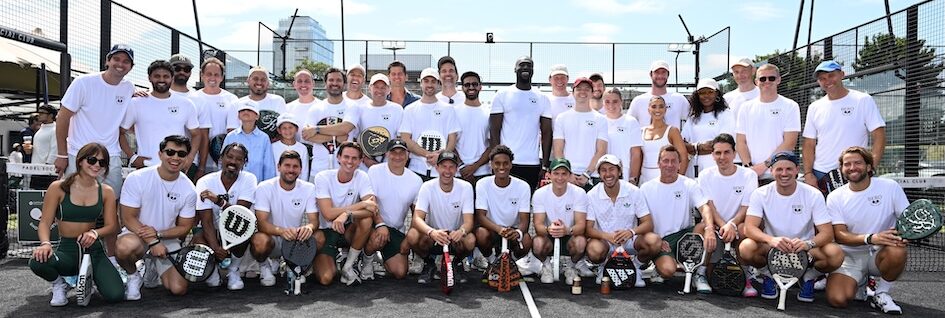 Tom Holland's Bero Beer padel pro am, Padel Social Club, London.