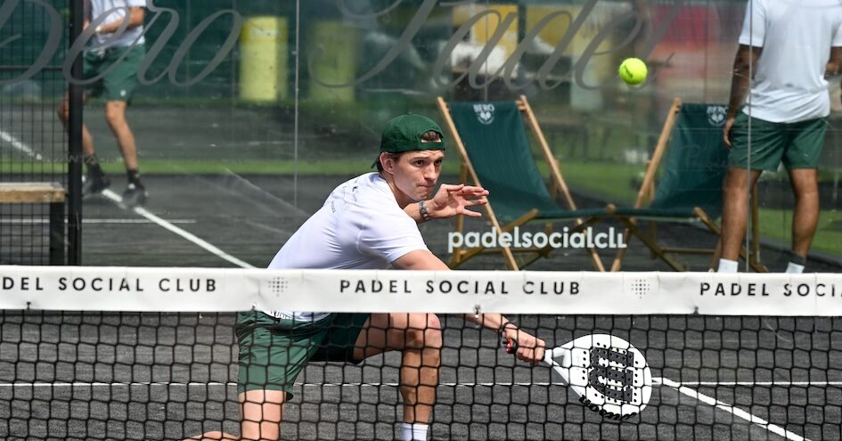 Tom Holland, Bero Padel Classic, Padel Social Club, London.