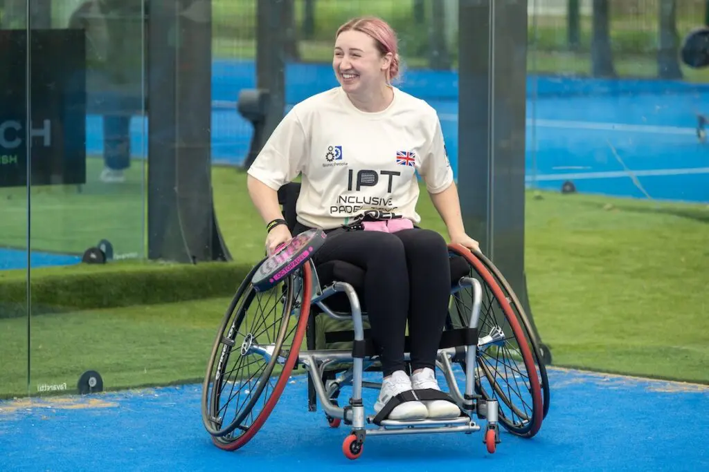 Kristen Paskins, Inclusive Padel Tour, Padel Maidenhead
