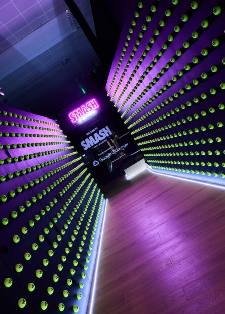 SMASH by THG Studios, Manchester - a padel content creator's dream.