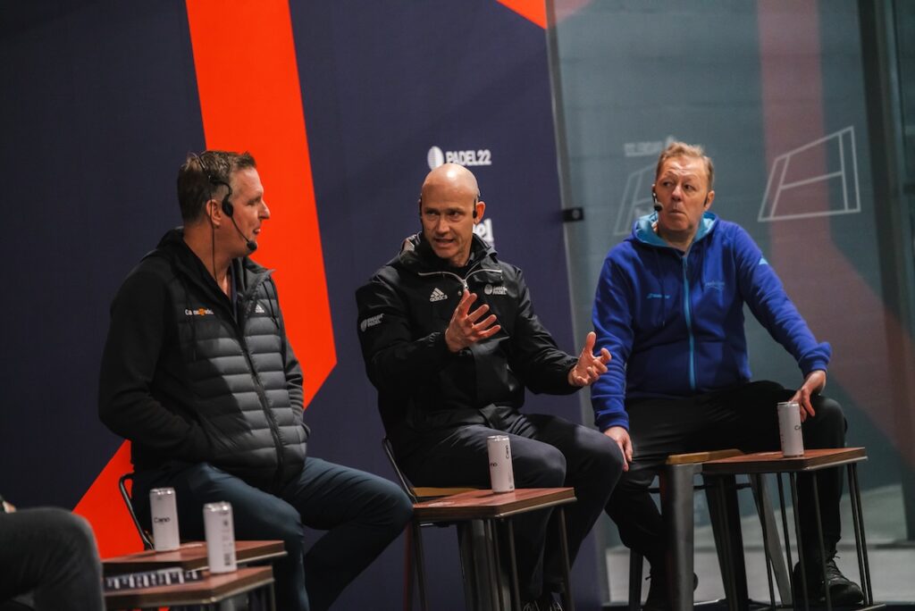 UK Padel Convention panel discussion