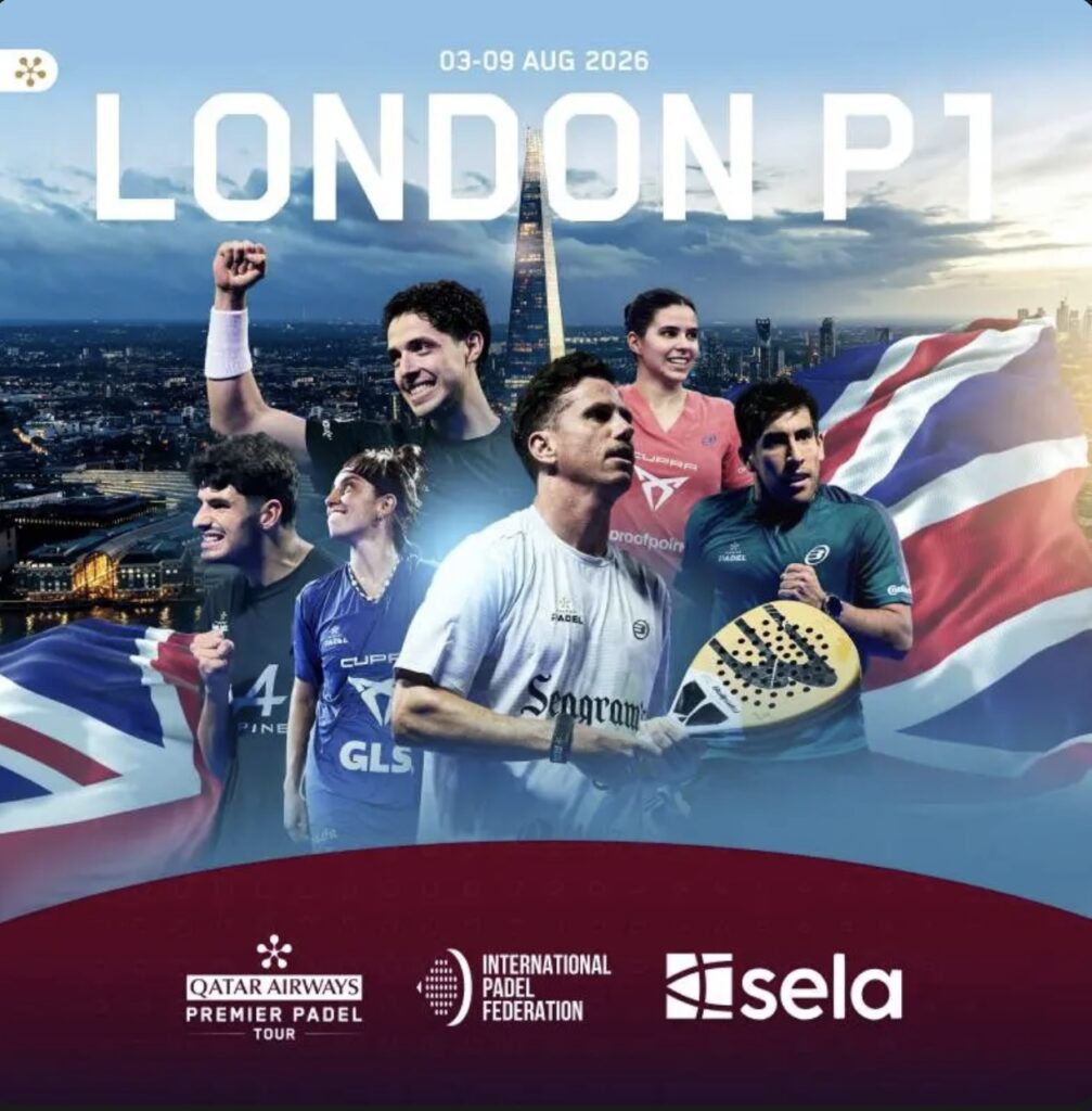 London to host Premier Padel London P1