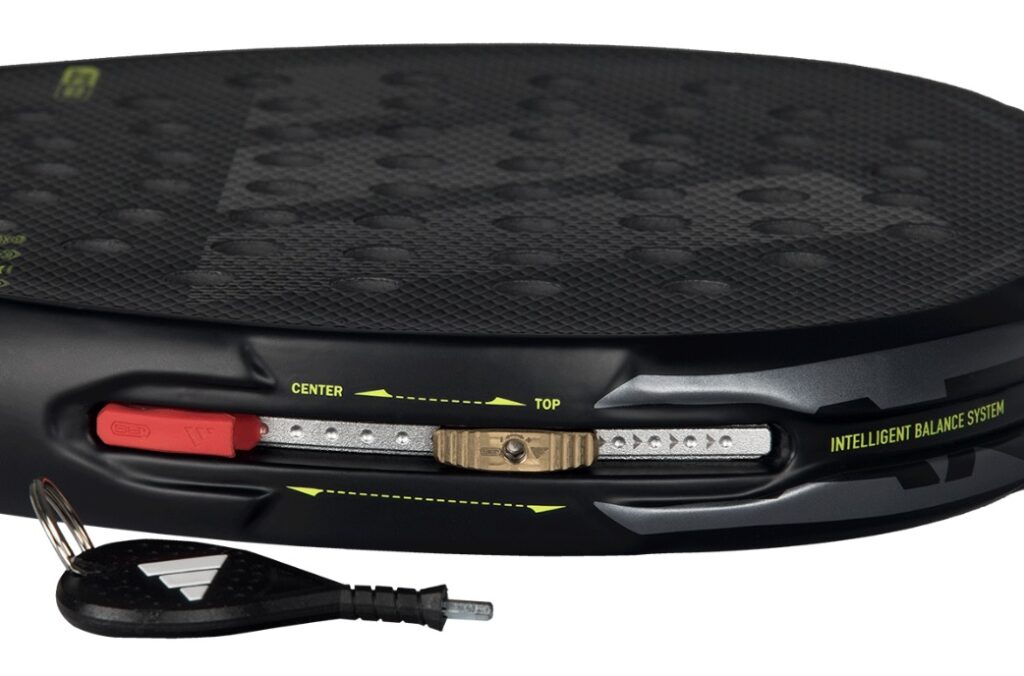 Adidas Arrow Hit racket weight slider