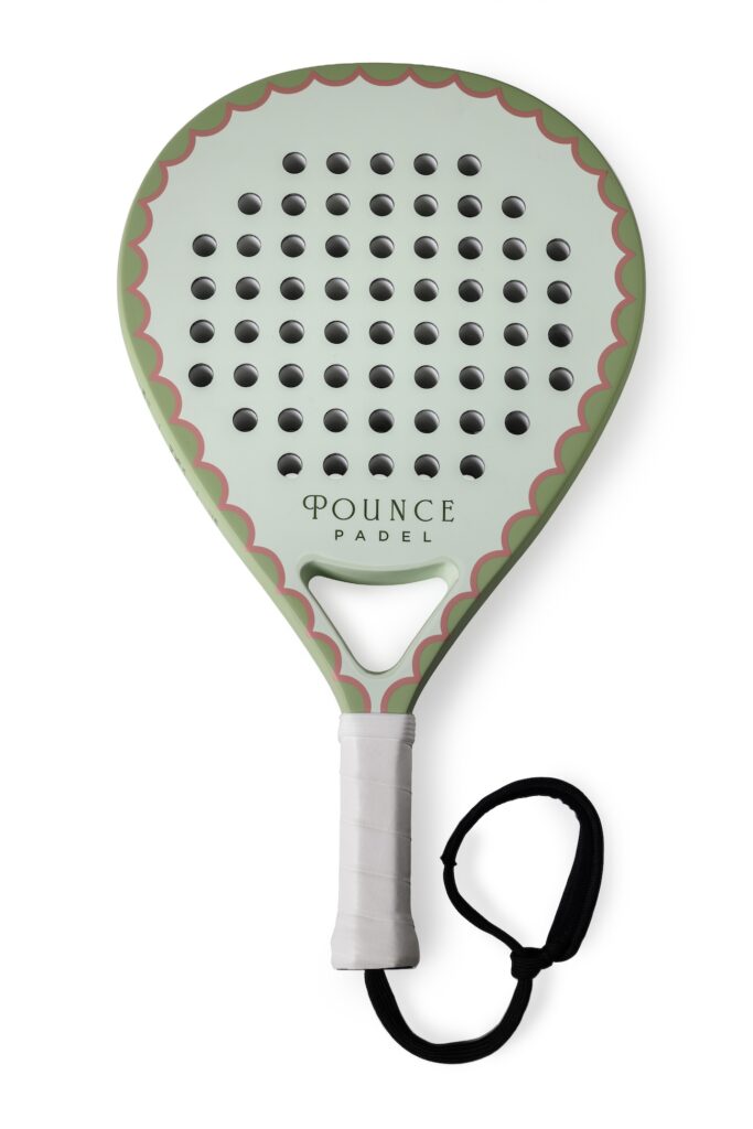 Pounce Padel sage racket
