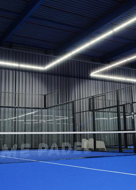 Padel Acoustics acoustic curtains