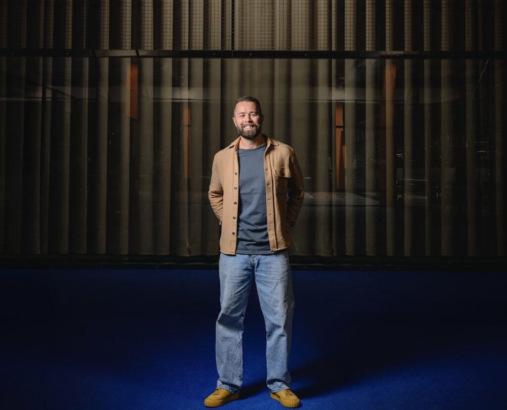 Padel Acoustics founder Filip Jenvén